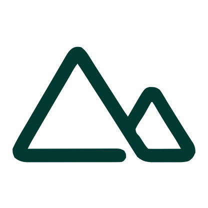 Twin Mountains Monoline Logo #003932