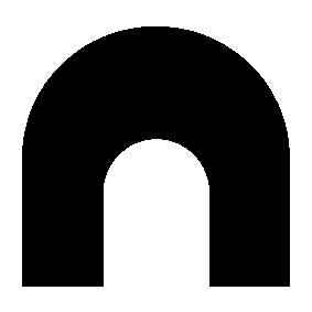 Arch Negative Space Logo