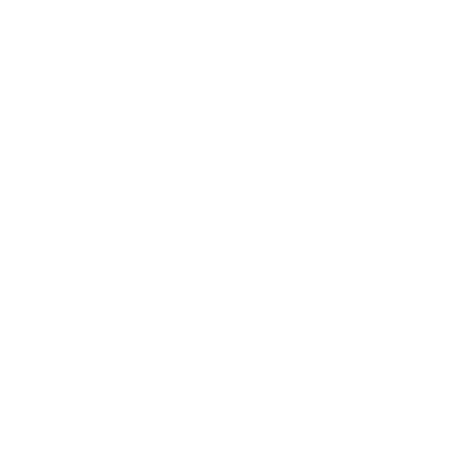 Arch Negative Space Logo #ffffff
