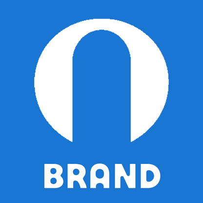 Arch Negative Space Circle Logo preview