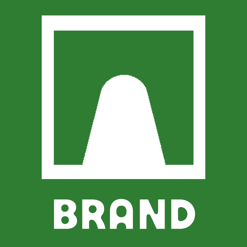 Negative Space Arch Logo preview