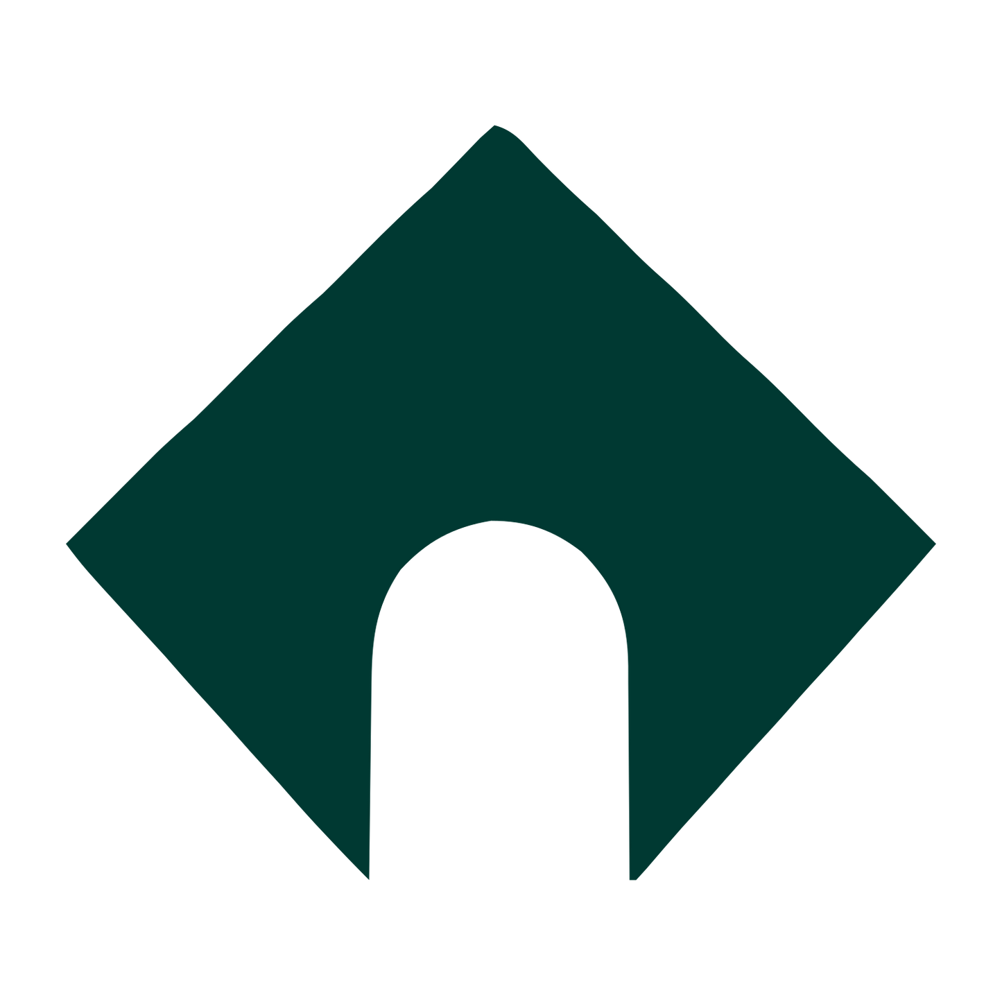 Arch House Diamond Logo #003932