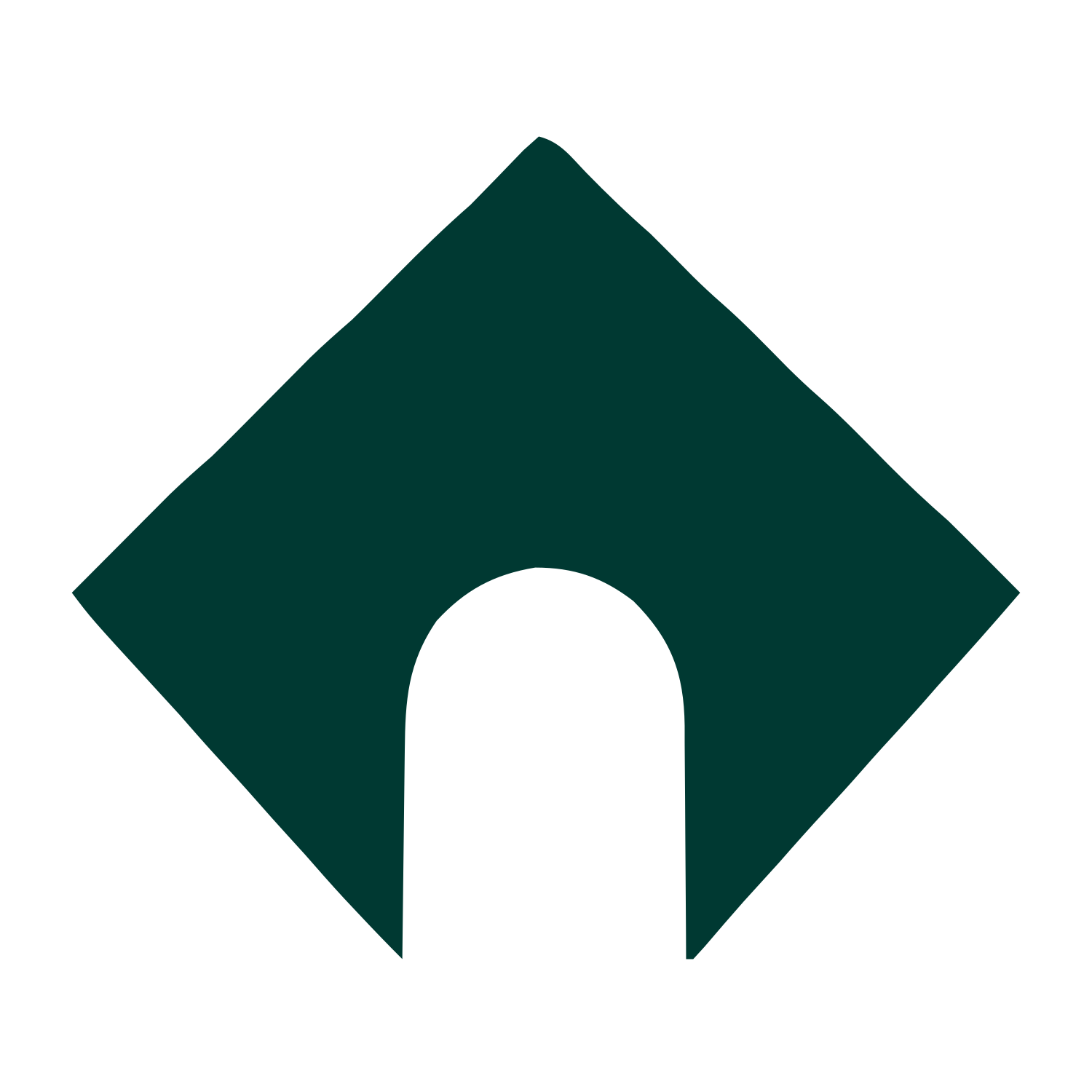 Arch House Diamond Logo #003932