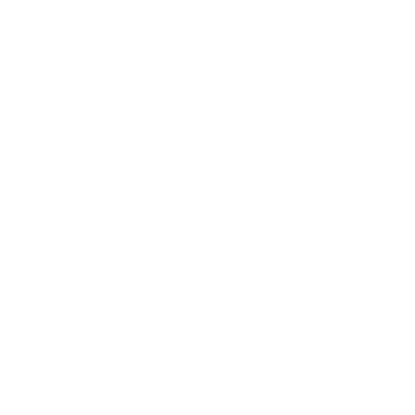 Greek Temple Columns Logo #ffffff