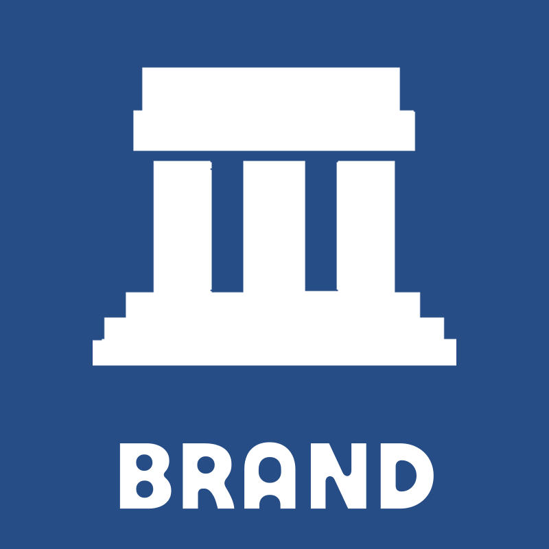 Classical Temple Columns Logo preview