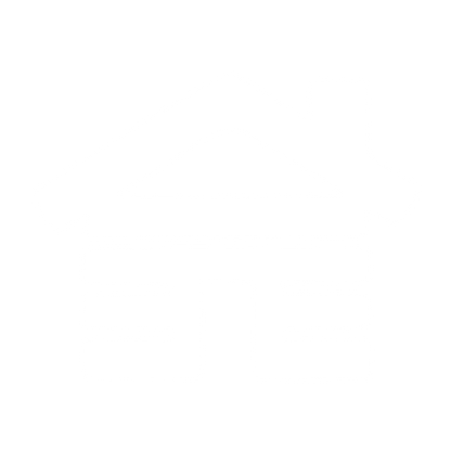 Hand-Drawn Cabin Logo #ffffff