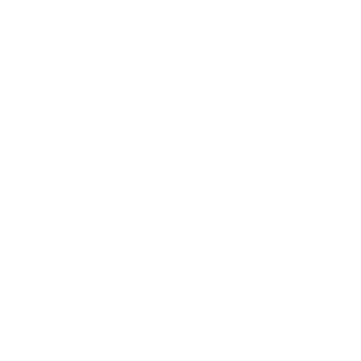 Log Cabin House Logo #ffffff