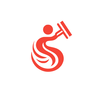 Swoosh Tool Cleaning Logo #F44336