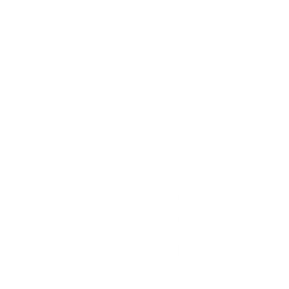 Layered Mosque Dome Logo #ffffff