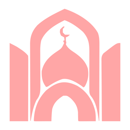 Mosque Arch Dome Logo #ffa6a6