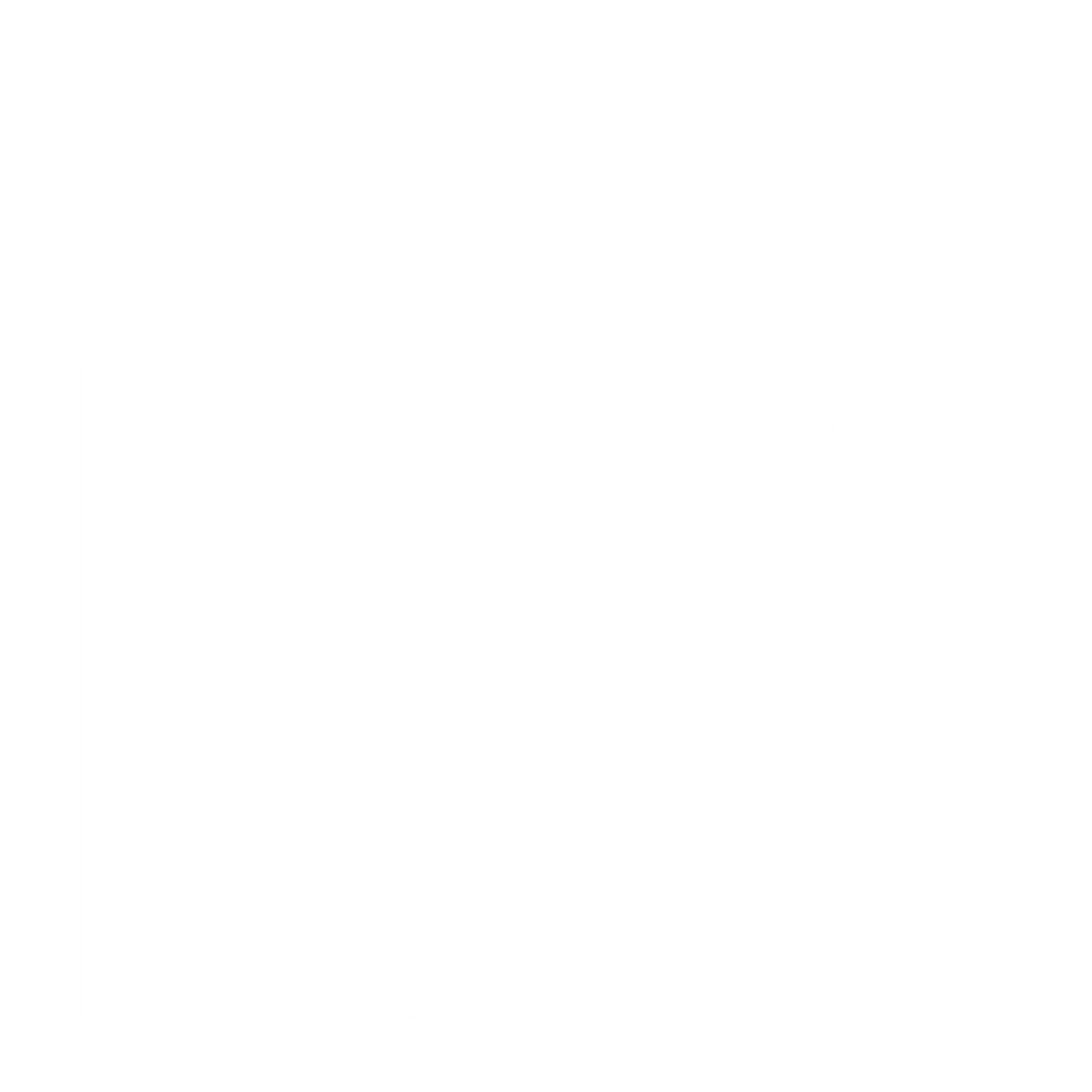 Mosque Arch Dome Logo #ffffff