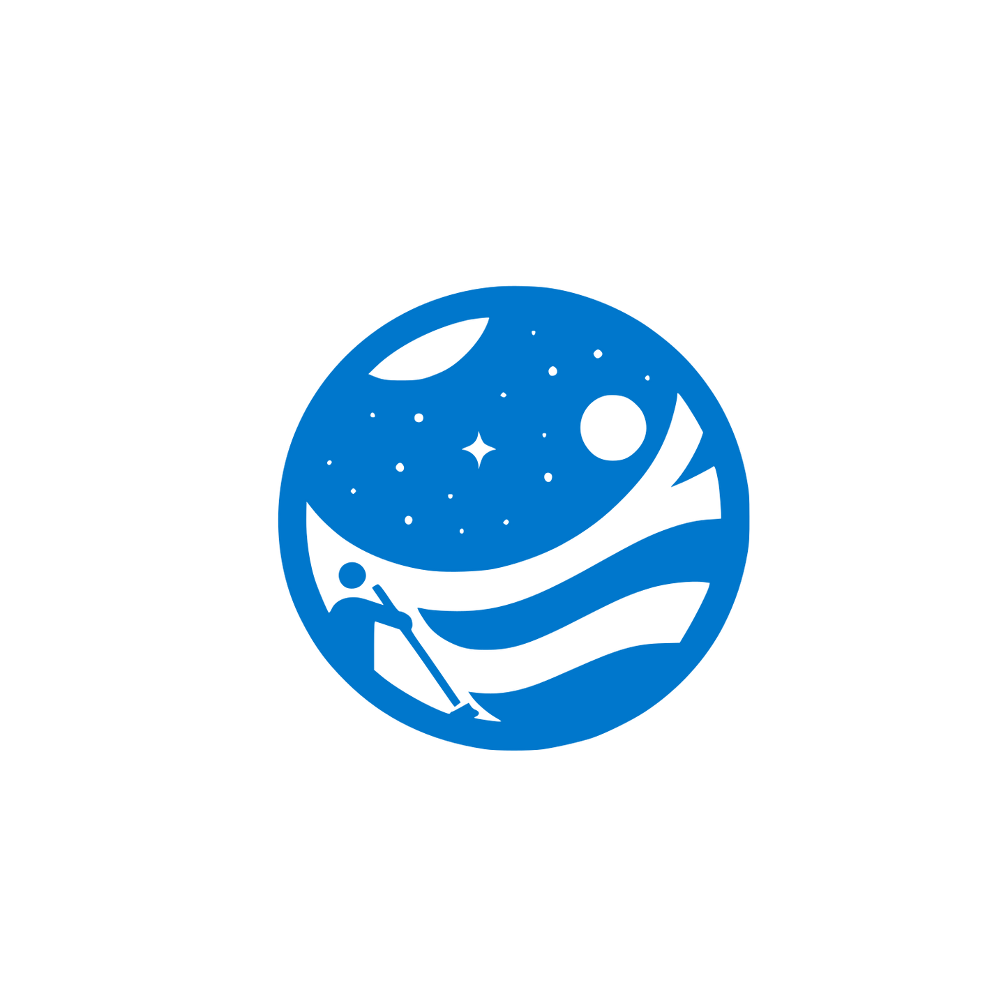 Space Logo #0077CC