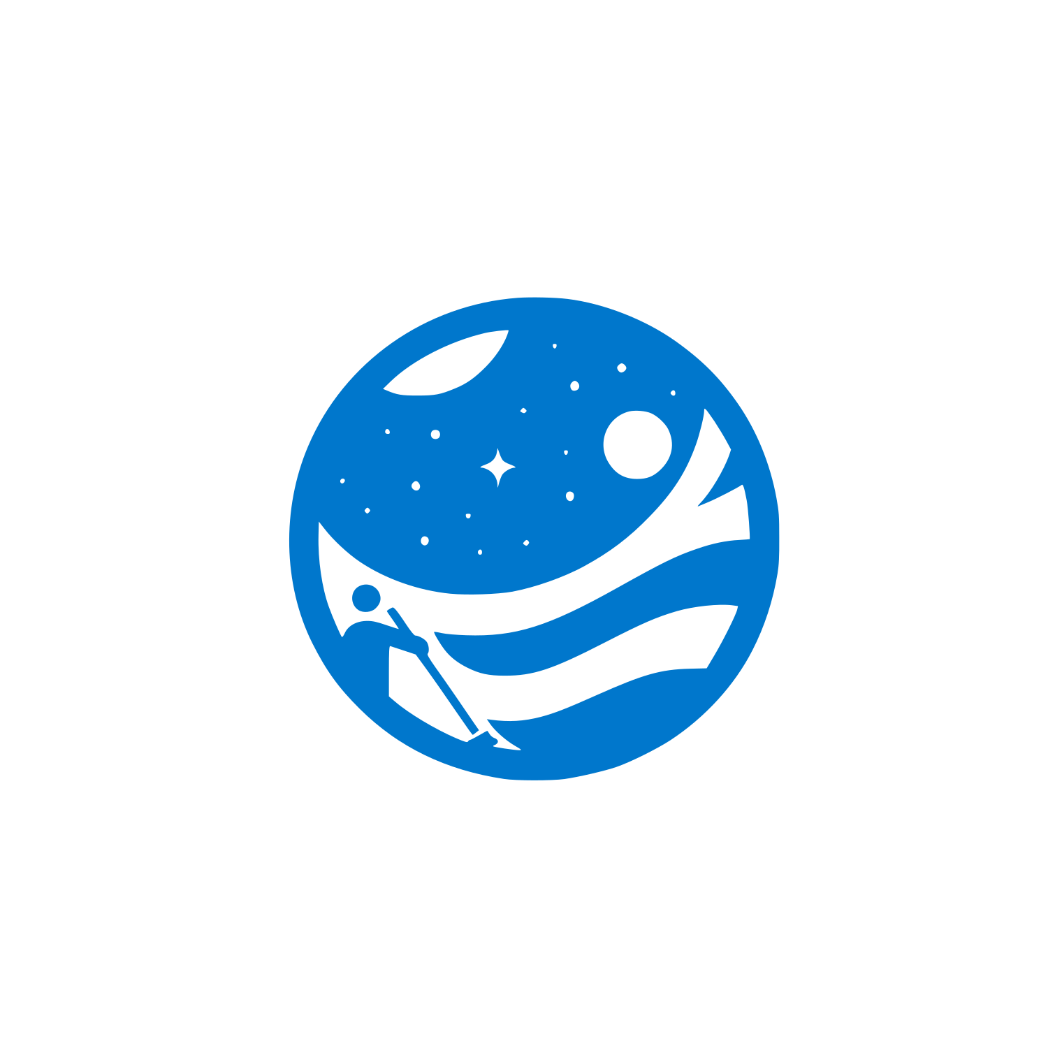 Space Logo #0077CC