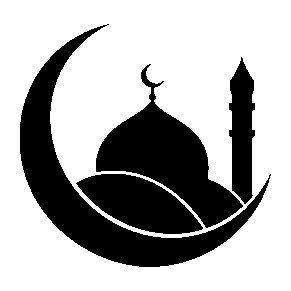 Crescent Mosque Dome Logo