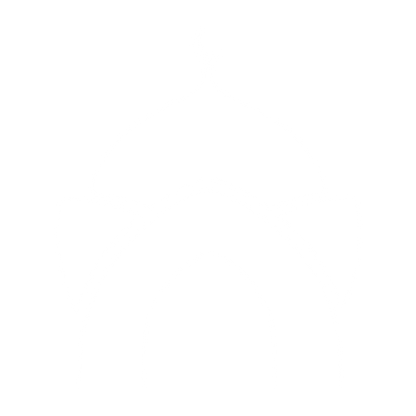 Mosque Dome Arch Logo #ffffff