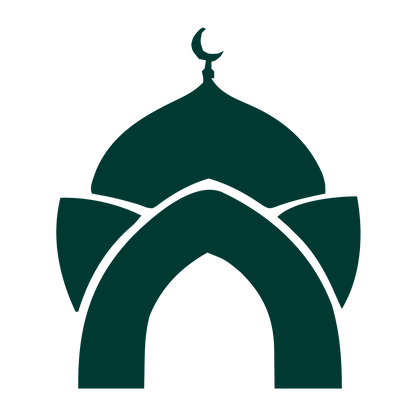 Mosque Dome Arch Logo #003932