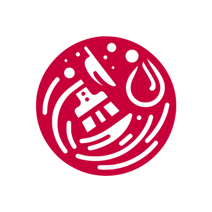Spacecraft Circular Logo #C70039