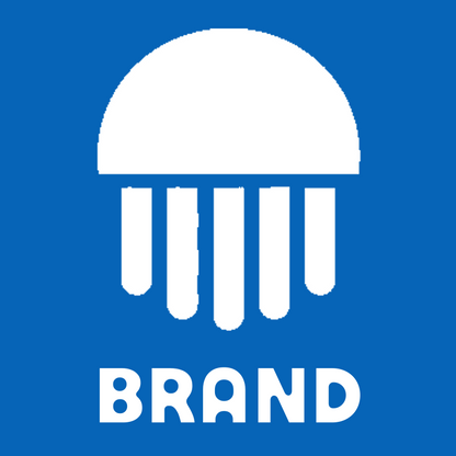 Jellyfish Bold Silhouette Logo preview