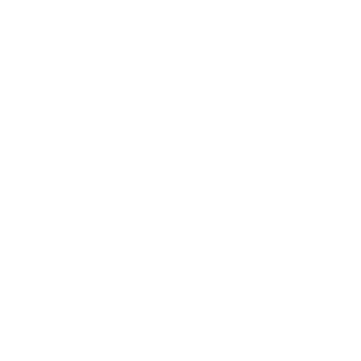 Jellyfish Bold Silhouette Logo #ffffff