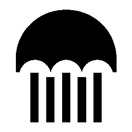 Jellyfish Swiss Style Logo