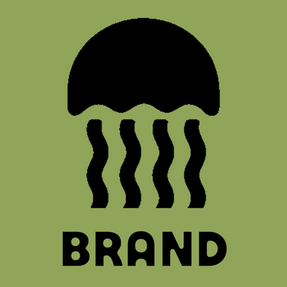 Jellyfish Silhouette Logo preview