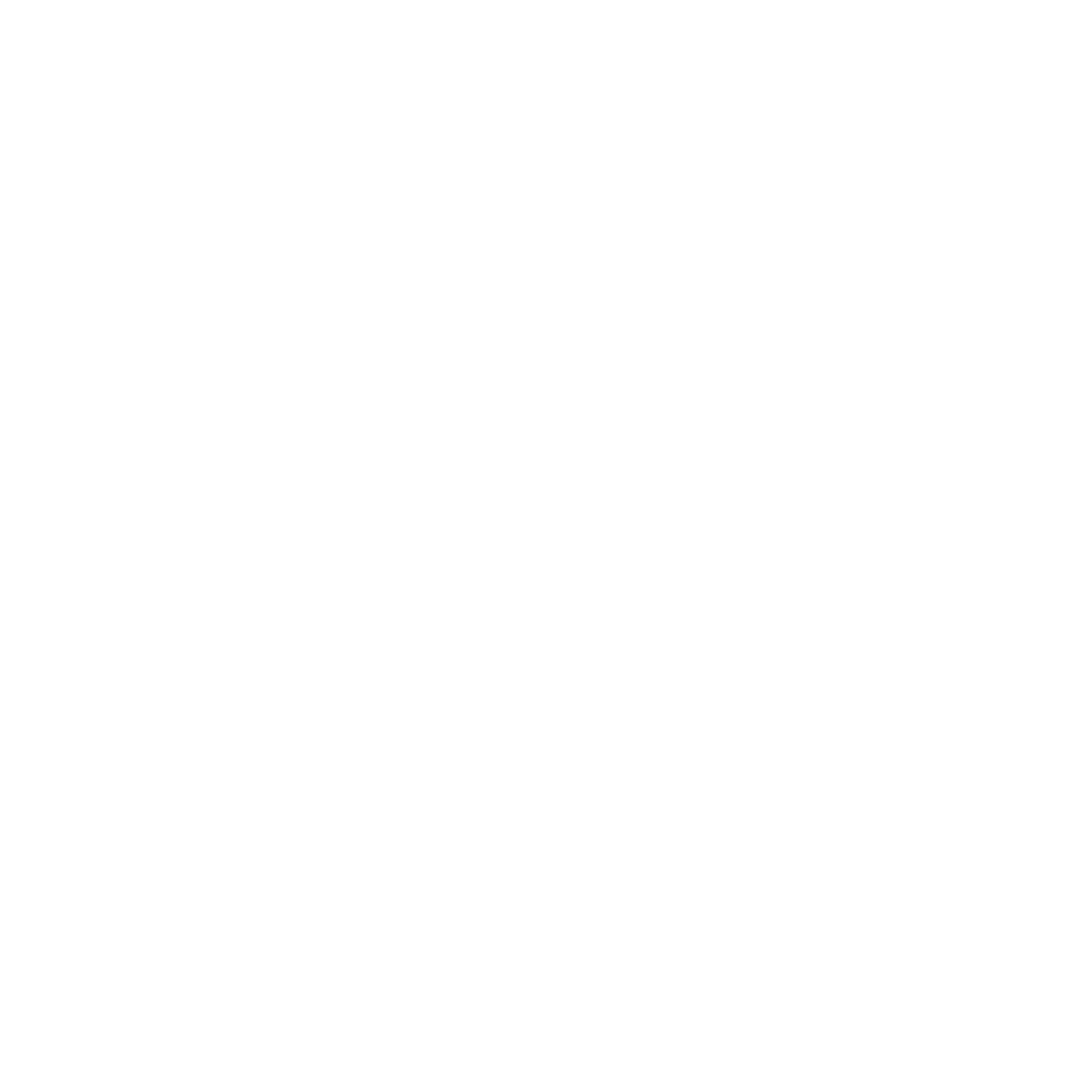 Jellyfish Silhouette Logo #ffffff