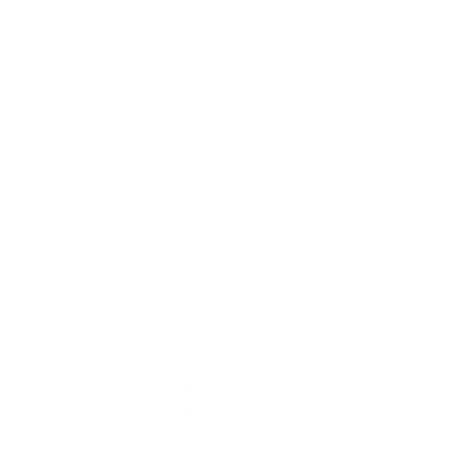 Jellyfish Silhouette Logo #ffffff