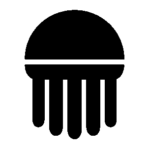 Solid Jellyfish Logo
