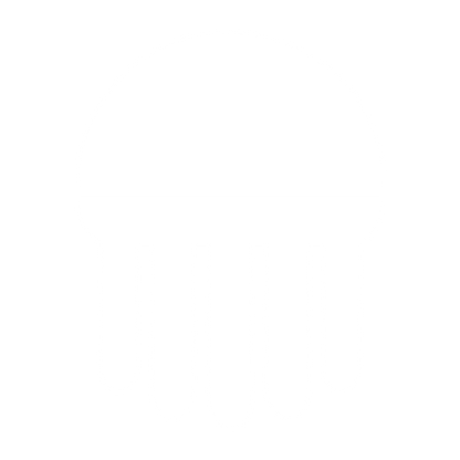 Solid Jellyfish Logo #ffffff