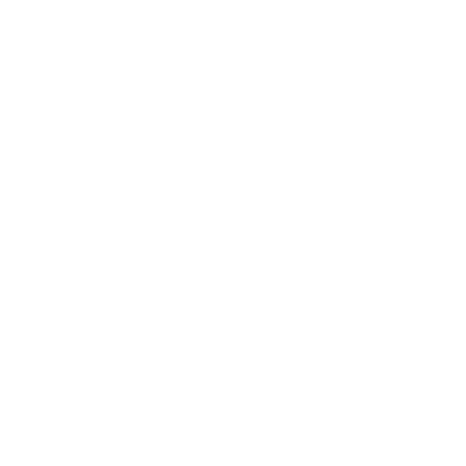 Manta Ray Silhouette Logo #ffffff