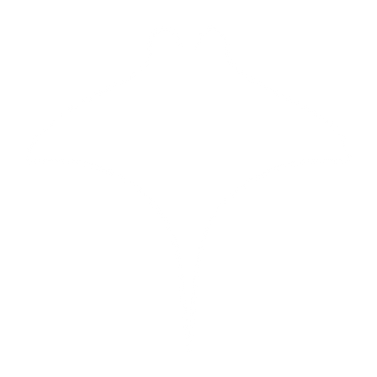 Manta Ray Silhouette Logo #ffffff