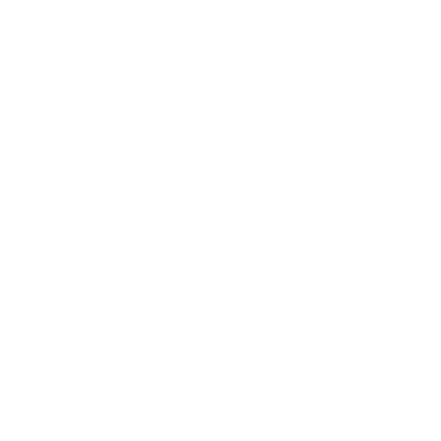Manta Ray Pictogram Logo #ffffff