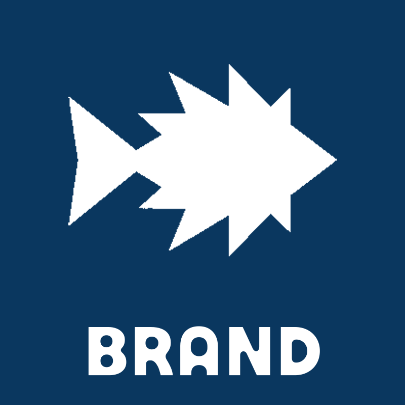 Spiky Pufferfish Silhouette Logo preview