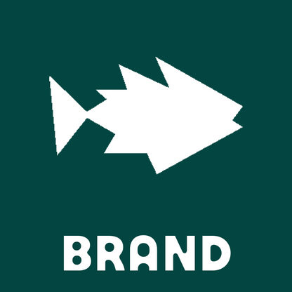 Spiky Pufferfish Silhouette Logo preview