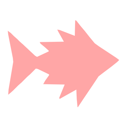 Pufferfish Spike Logo #ffa6a6