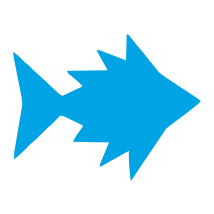 Pufferfish Spike Logo #00a3e4