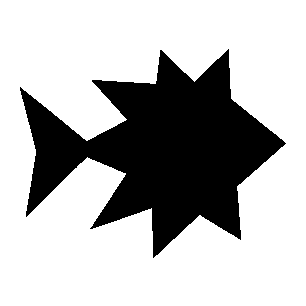 Spiky Pufferfish Body Logo