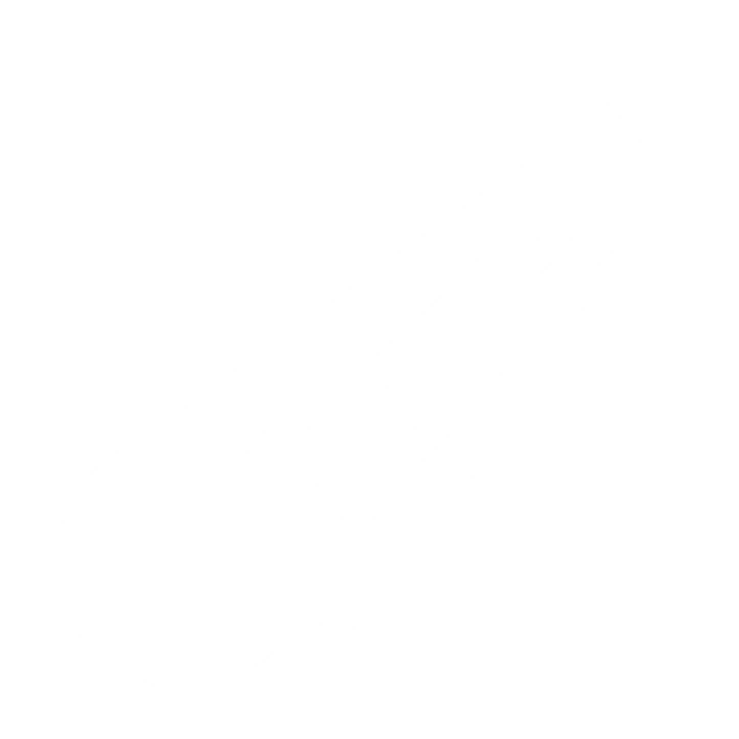 Comet Streak Bold Logo #ffffff