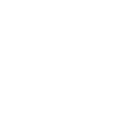 Comet Streak Bold Logo #ffffff