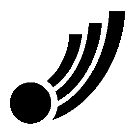 Comet Trail Arc Logo