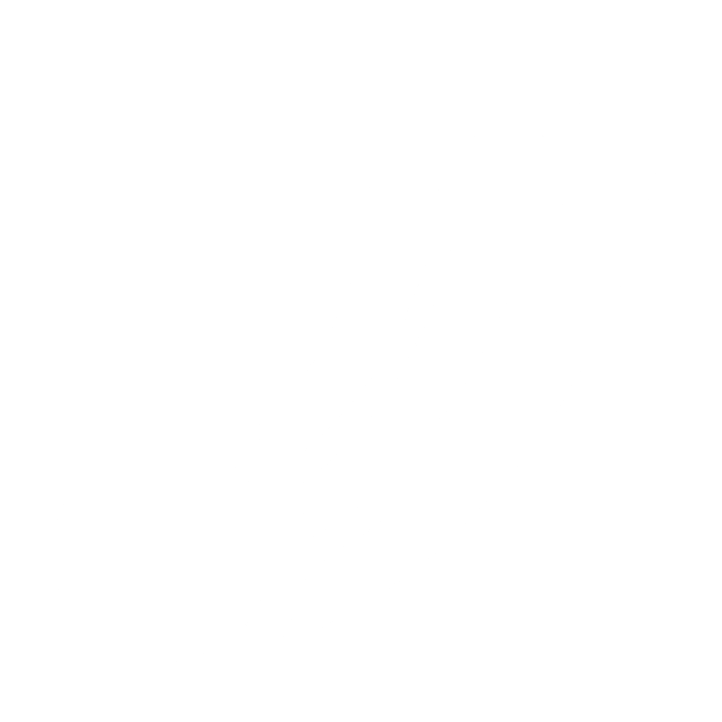 Comet Trail Arc Logo #ffffff