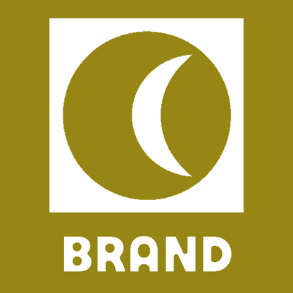 Crescent Moon Negative Space Logo preview