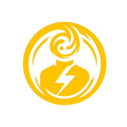 Swirl Flash Logo #FFC300