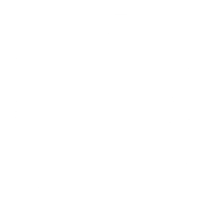 Letter D Moon Logo #ffffff