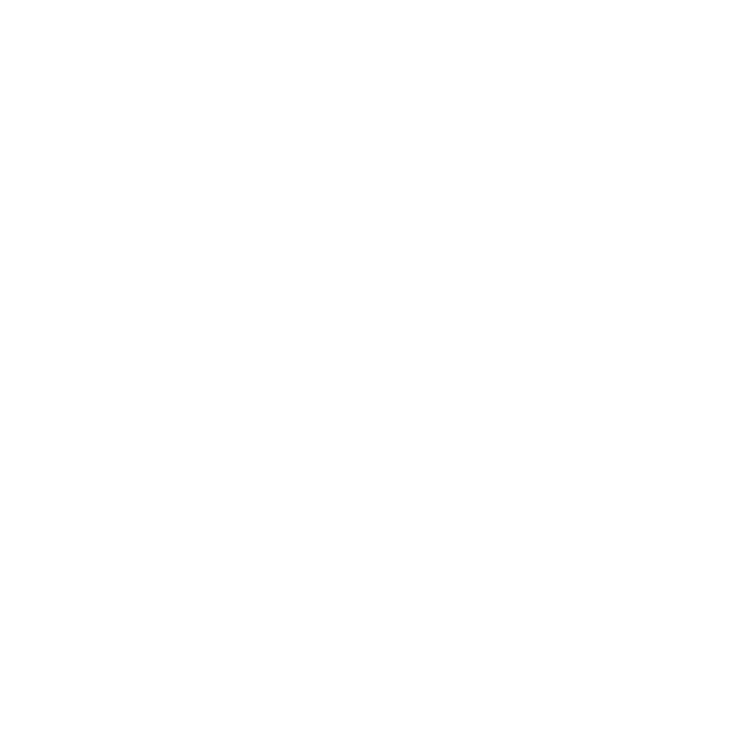 Hex Nut Circle Logo #ffffff