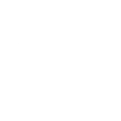 Hex Nut Circle Logo #ffffff