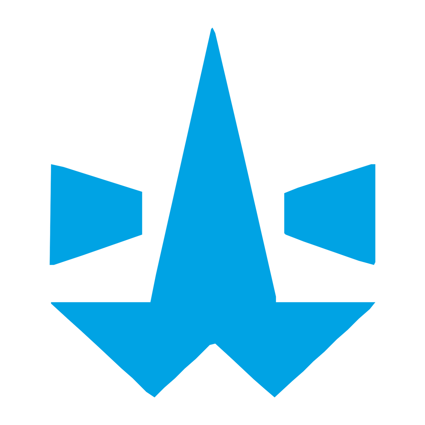Star Arrow Tarot Logo #00a3e4
