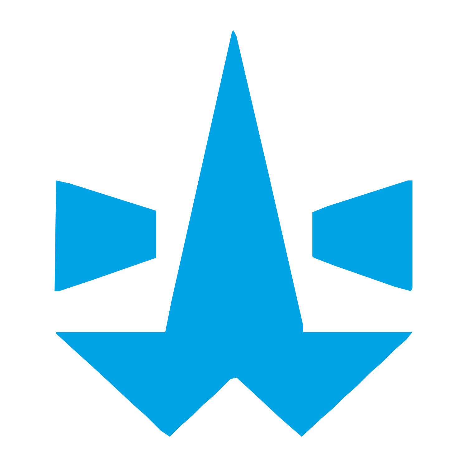 Star Arrow Tarot Logo #00a3e4