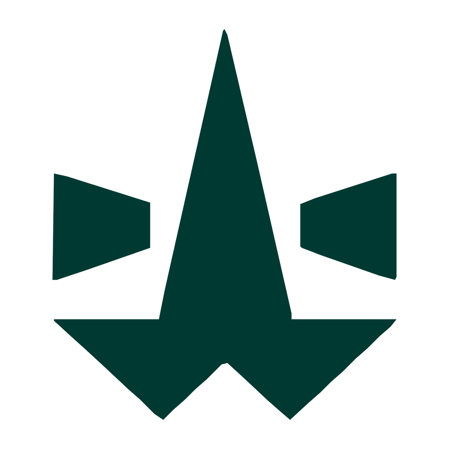 Star Arrow Tarot Logo #003932