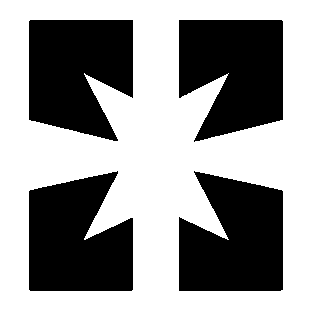 Converging Arrows Star Logo